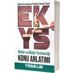 Yediiklim Yayınları EKYS Müdür Ve Müdür Yardımcılığı Konu Anlatımı