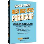 Yediiklim Yayınları KPSS 2022-ALES-ALES Paragraf Çıkmış Sorular
