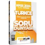 Yediiklim Yayınları - KPSS 2024 Genel Yetenek Türkçe Soru Dünyası