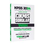 Yediiklim Yayınları KPSS 2024 Ortaöğretim-Önlisans Tarih Konularına Göre Çıkmış Sorular