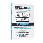 Yediiklim Yayınları KPSS 2024 Ortaöğretim-Önlisans Türkçe Konularına Göre Çıkmış Sorular