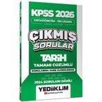 Yediiklim Yayınları Kpss 2026 Ortaöğretim Ön Lisans Tarih Konularına Göre Çıkmış Sorular (2024 SORULARI DAHİL)