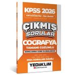 Yediiklim Yayınları KPSS 2026 Ortaöğretim Önlisans Coğrafya Konularına Göre Çıkmış Sorular