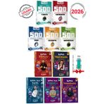 Yediiklim Yayınları KPSS 2026 Son Viraj 500 Soruda Son Tekrar Türkçe-Matematik-Tarih-Coğrafya-Vatandaşlık+ Soru Bankası