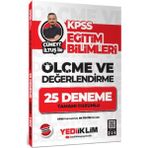Yediiklim Yayınları KPSS Eğitim Bilimleri Ölçme ve Değerlendirme Tamamı Çözümlü 25 Deneme