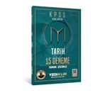 Yediiklim Yayınları KPSS Genel Kültür Tarih 15 Deneme Tamamı Çözümlü