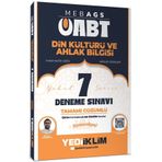 Yediiklim Yayınları MEB AGS ÖABT Din Kültürü Ve Ahlak Bilgisi Tamamı Çözümlü 7 Deneme Sınavı