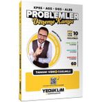 Yediiklim Yayınları Mehmet Bilge Yıldız KPSS-AGS-DGS-ALES Problemler Tamamı Video Çözümlü Deneme Kampı (60 Deneme)
