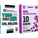 Yediiklim Yayınları Yedi Adımda Dil Bilgisi Video Konu Anlatımlı Video Çözümlü Soru - 2026 Kpss Ortaöğretim Çözümlü 10 Deneme