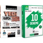 Yediiklim Yayınları Yedi Adımda Temelden Zirveye Sözel Mantık - 2026 Kpss Ön Lisans Çözümlü 10 Deneme