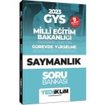 Yediiklim Yayınları Yediiklim 2023 GYS Millî Eğitim Bakanlığı Personelleri İçin Görevde Yükselme Saymanlık Soru Bankası
