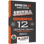 Yediiklim Yayınları Yediiklim 2025 KPSS Genel Kültür Atölye Serisi Coğrafya Seizma Tamamı Çözümlü 12 Deneme Sınavı