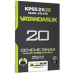 Yediiklim Yayınları Yediiklim 2025 KPSS Genel Kültür Atölye Serisi Vatandaşlık Tamamı Video Çözümlü 20 Deneme Sınavı