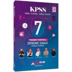 Yediiklim Yayınları Yediiklim 2026 KPSS Atölye Serisi Genel Yetenek Genel Kültür Fasikül Fasikül 7 Deneme Sınavı Tamamı