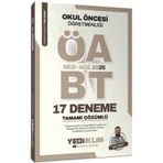 Yediiklim Yayınları Yediiklim 2026 MEB AGS ÖABT Okul Öncesi Öğretmenliği Tamamı Çözümlü 17 Deneme