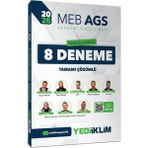 Yediiklim Yayınları Yediiklim 2026 MEB-AGS Tüm Dersler 8 Deneme Fasikül Çözümlü Yedii