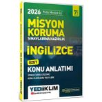 Yediiklim Yayınları Yediiklim 2026 Polis Meslek Içi Misyon Koruma Sınavlarına Hazırlık Ingilizce Konu Anlatımlı Soru Bankası