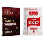 Yediiklim Yayınları Yediiklim Kpss Tüm Adaylar Için Tamamı Çözümlü Tarih 18 + 6 Denem