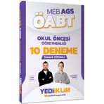 Yediiklim Yayınları Yediiklim MEB AGS ÖABT Okul Öncesi Öğretmenliği Tamamı Çözümlü 10 Deneme