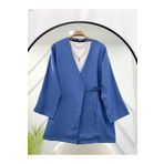 YEDİLALE YANDAN BAĞLAMALI TESETTUR TUNİK [içlik hariç, Sm (36/38/40) lxl (42/44)]