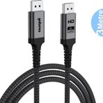 Yediseven Displayport To Displayport Dp 1.4 8K@60Hz Görüntü Aktarma Kablosu 3 Metre