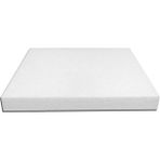 YEDİTEPEOSMANLI Kare Strafor Pasta Tabanı 50X3 cm - 50X50X3 cm - 010 - Beyaz