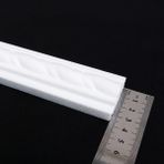 Yeditepeosmanlı Örgü Desenli Dekoratif Stropiyer Eps Köpük Çıta - 4 cm Genişlik -1 Metre - 5 Adet
