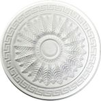 YEDİTEPEOSMANLI Versace Desenli Stropiyer Tavan Lamba Göbeği - 40 cm