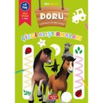 Yediveren Çocuk TRT Çocuk Doru Etkinlik ve Boyama: Çizgi Alıştırmaları Kolektif 3 - 5 Yaş Eğitici Kitap