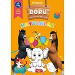 Yediveren Çocuk TRT Çocuk Doru Etkinlik ve Boyama Hayvanlar 3-5 Yaş Kolektif