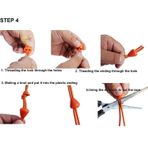 YeferStore Akıllı Kilitli Bağcık, Pratik Lastikli Ayakkabı Bağcığı, Spor, Çocuk, Klasik Ve Bot Bağcığı (Düz, Mor)