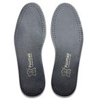 YeferStore Hakiki Deri Ayakkabı İç Tabanlığı, Koku Önleyici Nem Alıcı Quality Tabanlık, (Siyah, 40-41)