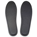 YeferStore Memory Foam Hafızalı Ayakkabı Tabanı, Konforlu Rahat Bot, Spor ve Kalasik Ayakkabılar İçin Tabanlık, 1 Çift (Siyah, 36)