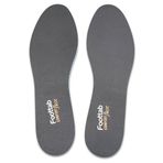 YeferStore Soft Comfort Ayakkabı Tabanı, Nefes Alabilen Rahat Kumaş Spor Tabanlık, 1 Çift (Siyah, 35-36)