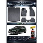 Yek Cars Fiat Egea Cross 2024 Model 3D Kokusuz Havuzlu Paspas Takımı ve 3D Bagaj Havuzu - Siyah