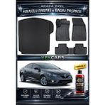 Yek Cars Renault Megane 4 2022 Model 3D Kokusuz Havuzlu Paspas Takımı ve 3D Sol Cepli Bagaj Havuzu - Siyah