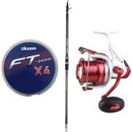 Yek Outdoor Göl Ve Deniz Oltası Okuma Revenger Tele Surf 420 Cm Surf Kamışı&Okuma Wave X-8000 Olta Makinesi