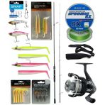 Yek Outdoor Levrek & Çipura Spin Olta Seti Okuma Wave Up Spin 259Cm 10-35Gr 2 Parça Olta Kamışı&Okuma Revenger Rv-40 Fd Olta Makinesi