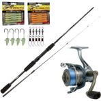 Yek Outdoor Okuma Lrf Olta Silikonlu Set Okuma Wave Power 213 cm 0-8 gr Lrf Kamışı&lineaeffe Blızzard Fd 3+1bb 20 Olta Makinesi