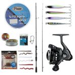 Yek Outdoor Profesyonel Lrf Seti Okuma Epixor Lrf Ultra Light Game Spin 213Cm 1-8Gr Olta Kamışı&Okuma Acuador Acu-1000A 3+1Bb Olta Makinesi