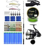Yek Outdoor Profesyonel Tekne Oltası Seti Cavalla Speed Jigging Spin 159Cm Mh 150-250Gr 1 Parça Spin Kamışı&Savage Gear Sgs8 4000 Fd Olta Makinesi