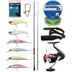 Yek Outdoor Spin Olta Seti Kendo Kenshi Pro 2.65M 10-35GR Olta Kamışı&shimano Sienna 4000 Fg Spin Makinesi - Standart - Renkli