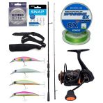 Yek Outdoor Spin Olta Seti Okuma Psycho Stick Game 243Cm Ex-Fast 15-40Gr 2 Parça Olta Kamışı&Savage Gear Orange Ltd 4000 Fd 8+1Bb Olta Makinesi