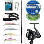 Yek Outdoor Spin Olta Seti Okuma Red Spin 279 cm 10-40 gr Spin Kamışı&okuma Acuador ACU-4000A Olta Makinesi - Standart - Renkli
