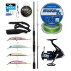Yek Outdoor Spin Olta Seti Okuma Wave Power 2,74 cm 7-30 gr 2 Parça Spin Kamışı&Shimano Makina Nexave 4000 FI