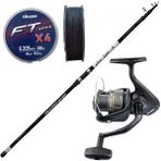 Yek Outdoor Surf Kamışı Olta Takımı Okuma Wave Power Tele Surf 4.20 cm 100-200 gr 5 Parça Surf Kamışı- Okuma Revenger Rv-65 Fd Olta Makinesi