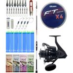 Yek Outdoor Tekne Olta Seti Shimano Kamış Vengeance Ax Boat Tele 1,80M 150G 3pc&okuma Wave Power WP-6000A1 Olta Makinesi - Standart - Renkli