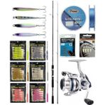Yek Outdoor Yekoutdoor Fireworm Lrf Seti Shimano Kamış Fx Xt Spinning Moderate Fast 2,10M 1-11G 2pc&okuma ARIA-1000A Olta Makinesi - Standart - Renkli