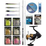 Yek Outdoor Yekoutdoor Fireworm Lrf Seti Shimano Kamış Fx Xt Spinning Moderate Fast 2,10M 1-11G 2pc&shimano Makina Fx 2500 Fc - Standart - Renkli