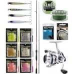 Yek Outdoor Yekoutdoor Fireworm Lrf Seti Shimano Kamış Sienna Spinning Sensitive 2,11M 0,5-7g 2pc &okuma ARIA-1000A Olta Makinesi - Standart - Renkli
